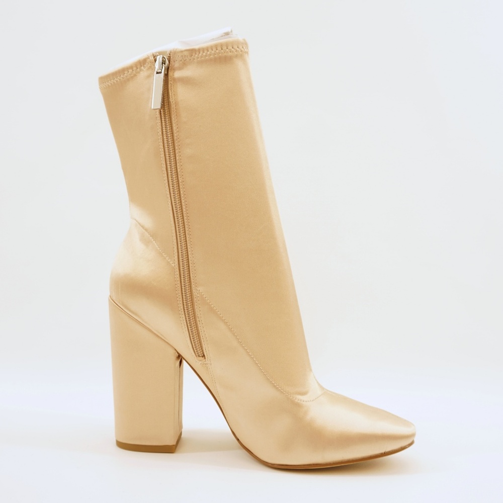 NEW Kendall + Kylie Block High Heel Ankle Boot - Picture 5 of 8